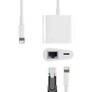 iphone to RJ45 LAN Network โทรศัพท์ต่อพ่วงสายแลน RJ45 10/100Mbps