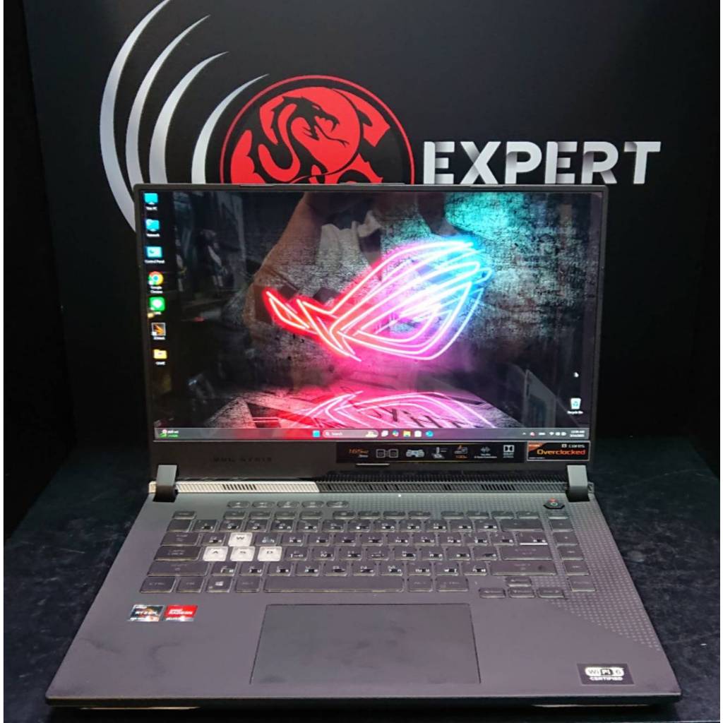 LAPTOP ROG STRIX G15 Ryzen 9 5980X 4.8Ghz M.2 1TB RAM 32GB DDR4 RX6800M 12GB GDDR6 15.6" 2K 165Hz