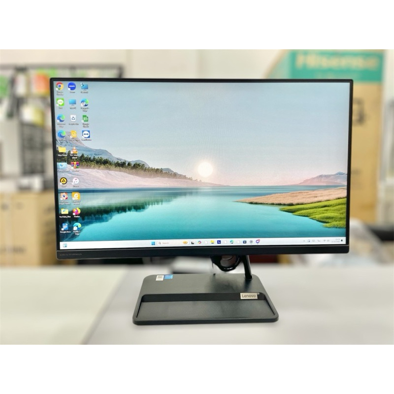 (All in one จอ 24 นิ้ว สัมผัสได้ Core i5 Gen 11 มีการ์ดจอแยก) LENOVO IDEACENTRE AIO 3 รุ่น 24ITL6-F0