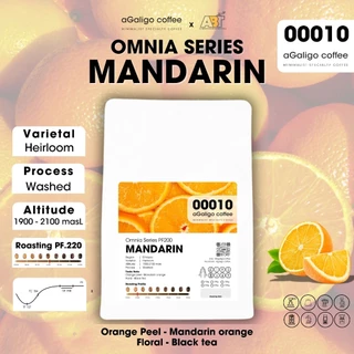 Agaligo coffee Roaster เมล็ดกาแฟ “Mandarin Orange" Omnia Series เมล็ดกาแฟโทนผิวส้ม