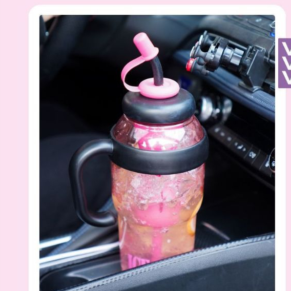 🆔888 🍋🧊กระบอกน้ำ 1300มล. พร้อมหลอด และตัวกรอง มีที่จับ พกพาสะดวก เหมาะสำหรับเล่นกีฬาและออกกำลังกาย - รูปที่ 4