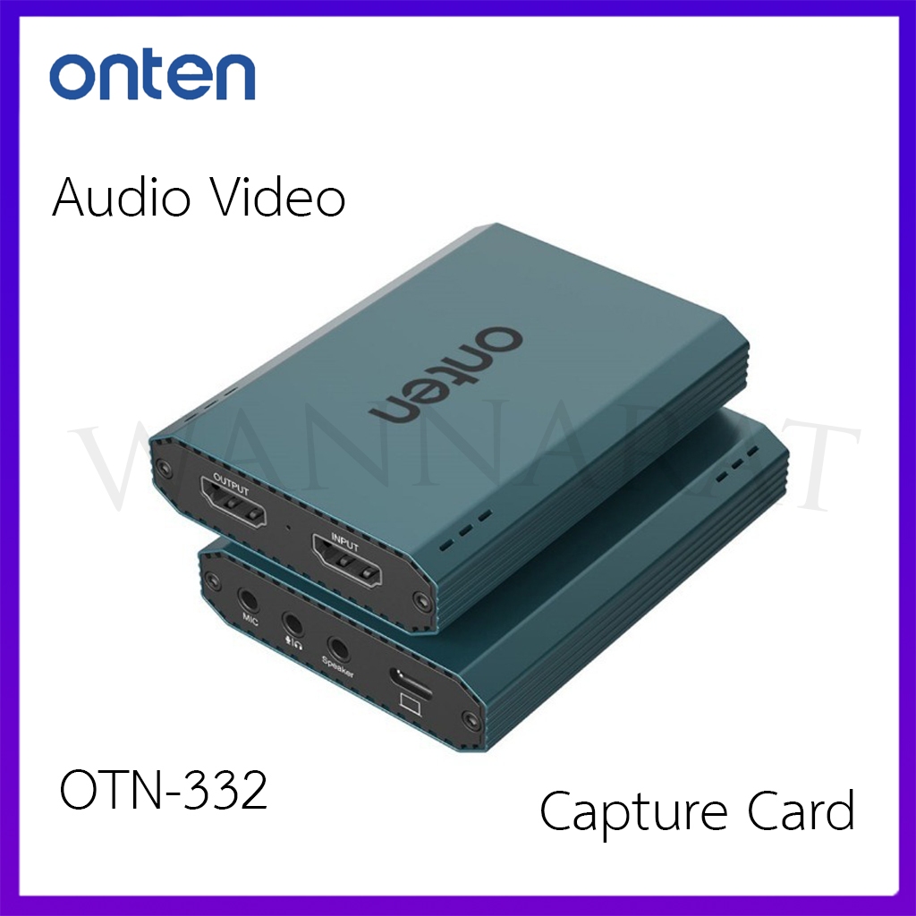 ONTEN OTN-332 Audio Video 4K Capture Card