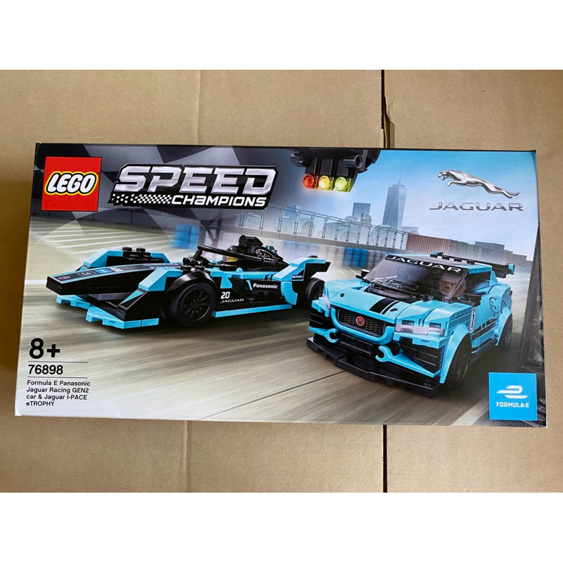 ชุดตัวต่อ Lego Speed Champions : Formula E Panasonic Jaguar Racing GEN2 Car & Jaguar I-PACE eTROPHY 