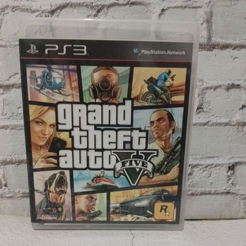 แผ่นเกมส์ Ps3 GTA V มือสอง