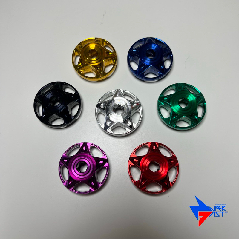 ปิดอาร์ม PCX 160 [2019-2025] ( ดาวฉลุ ) หลากหลายสี งานมิเนียม #อุดอาม #น็อตล้อหลัง #พีซีเอ็ก