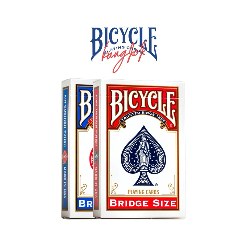 ไพ่ Bicycle Bridge Size ไพ่หน้าแคบ (แท้) การ์ดสะสม อุปกรณ์มายากล