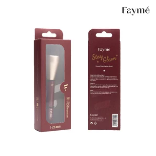 Fayme แปรงรองพื้น เฟย์เม่ ลงรองพื้น คุชชั่น ทรงกลม ขนแน่นนุ่ม เนียนไม่เป็นเส้น แปรงพรีเมี่ยม (201)