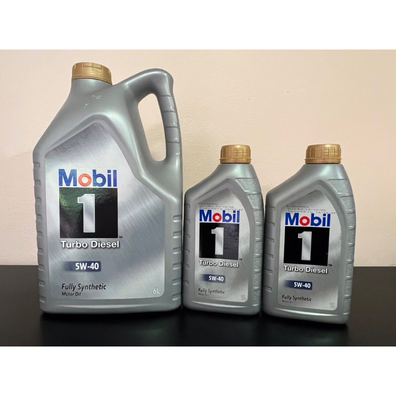 Mobil 1 TBD 5W-40 ดีเซล ขนาด 6+2 ลิตร