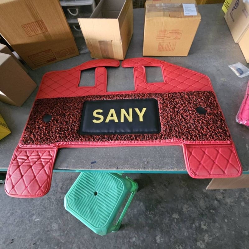 พรมปูพื้นรถ ยางปูพื้นรถ SANY SY55C