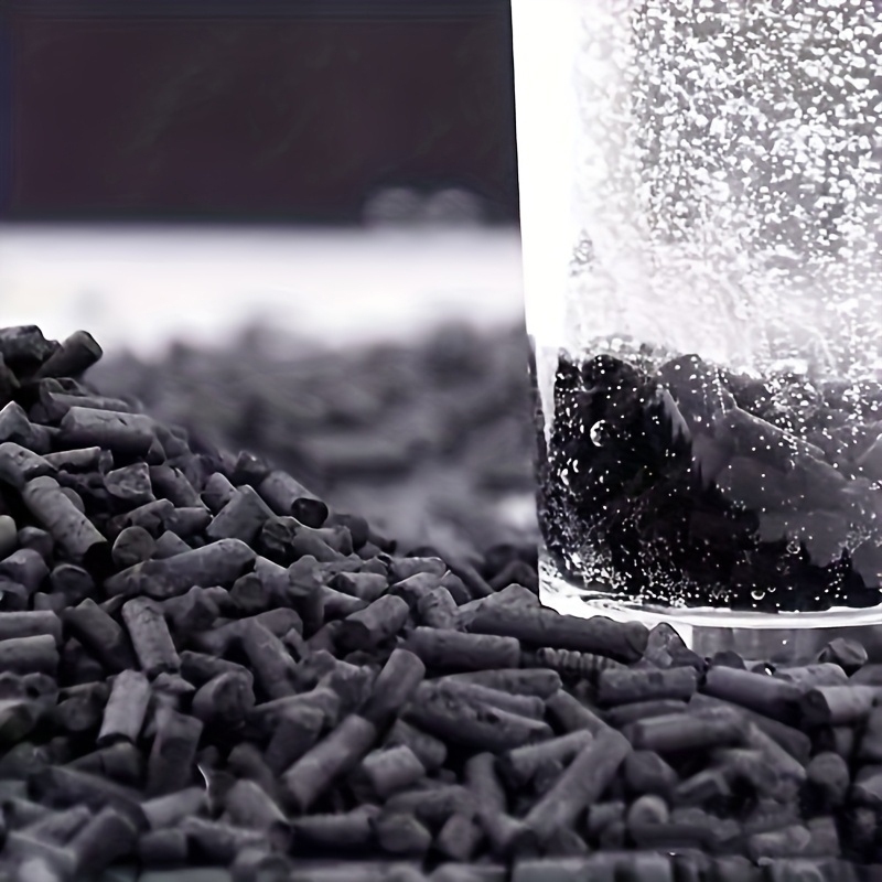 ถ่านคาร์บอน วัสดุกรอง ถ่านกรองน้ำ พร้อมถุงตาข่าย สำหรับกรองน้ำบ่อปลา ดูดซับ กลิ่น สี ของเสีย 420กรัม/ถุง - รูปที่ 5