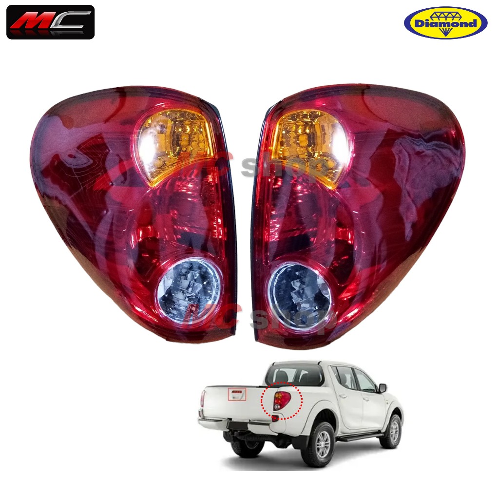 ไฟท้าย Mitsubishi triton มิตซูบิชิ ไทรทัน ปี 2005-2014 * ตัวเลือกสินค้า