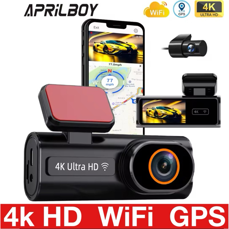 [4K WIFI ] Aprilboy Dash Cam Mini CAR DVR
