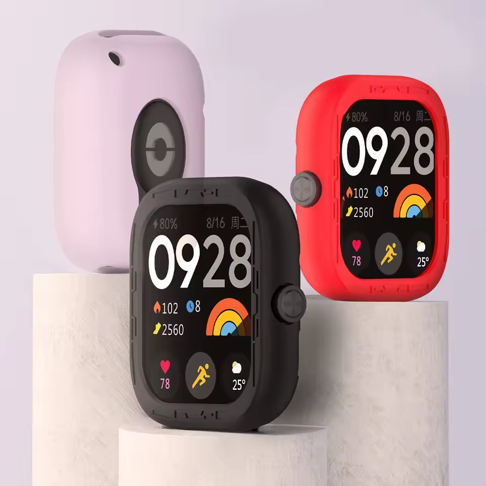 กรณีอ่อนสำหรับ Redmi watch 4 5 กรณีป้องกันนาฬิการ่องซิลิโคนอ่อนและทนทานเหมาะสำหรับ Redmi Watch 5 4 Case ราคา ถูกที่สุด ดีลบีเคเค แกลเลอรีภาพที่ 4