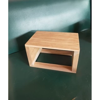 เก้าอี้เตี้ย เก้าอี้ เก้าอี้ไม้สัก ไม้แท้100% ขนาด20×30×17cm