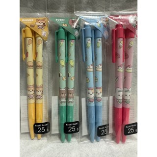 Update (14-8-2025) ปากกาลูกลื่น 0.38 หมึกน้ำเงิน แพ็คคู่ ลาย…