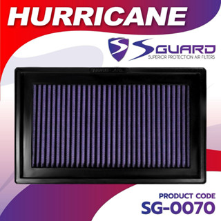 กรองผ้า Hurricane S-guard รุ่น SG-0087, Mazda 2 ปี 07-14 , M…