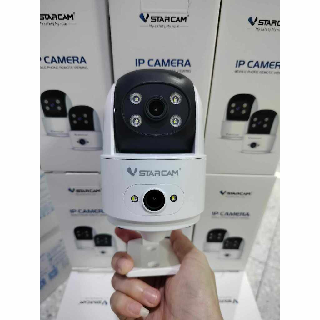 Vstarcam รุ่น C996DR (เลนส์คู่) ความคมชัด 1.0MP กล้องวงจรปิดใช้ภายใน พูดคุยโต้ตอบได้