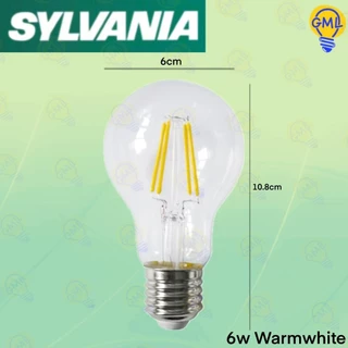 Sylvania หลอดไฟ วินเทจ LED 6W A60 แสงวอร์ม