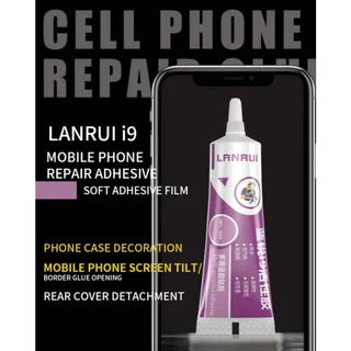 Lanrui i9 กาวเอนกประสงค์สำหรับติดขอบหน้าจอและปิดฝาหลัง