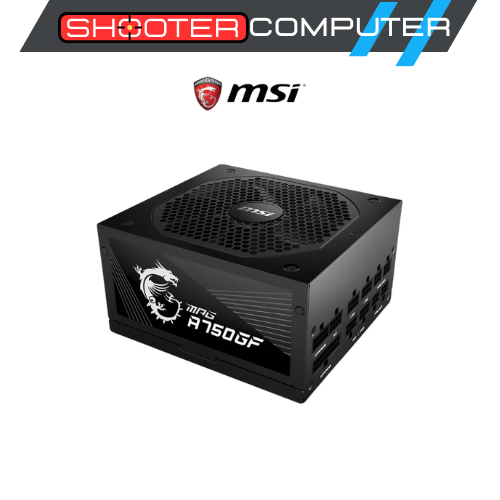 อุปกรณ์จ่ายไฟ MSI Power Supply MPG A750GF/A650GF 80 Plus Gold