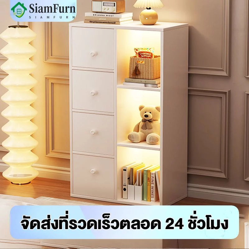 ชั้นวางหนังสือ 3/4/5/6 ชั้นอเนกประสงค์ ชั้นวางของ Storage Rack Book Shelf รุ่นและขนาดต่างๆ