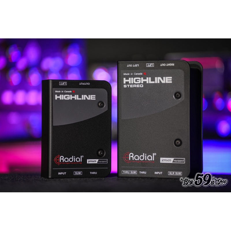 Radial Highline Isolated Mono/Stereo