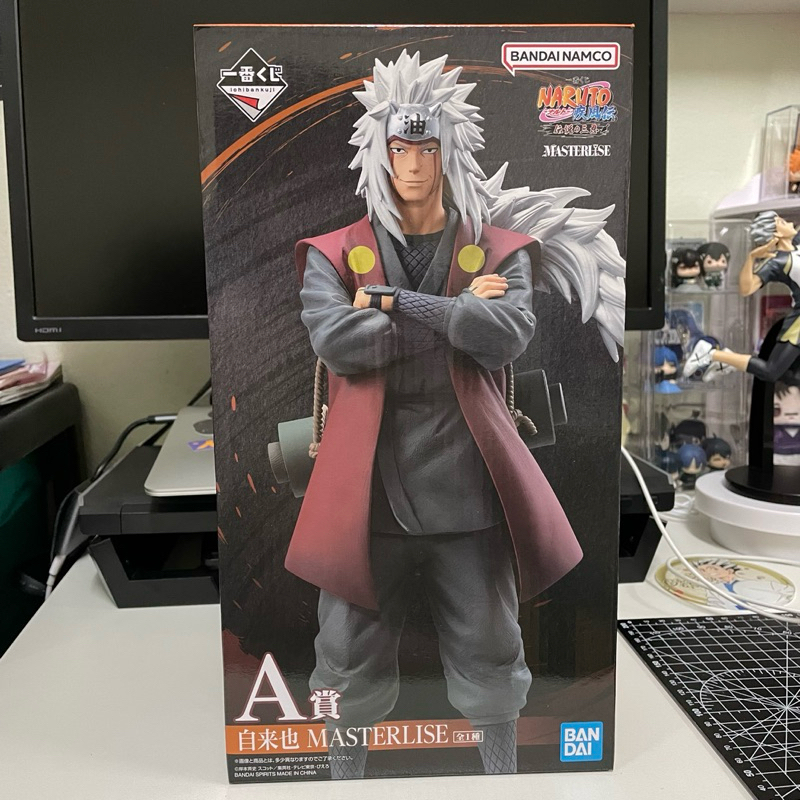 (พร้อมส่ง/ของแท้) ฟิกเกอร์ Naruto Shippuden - Ichiban Kuji Legendary Sannin - Jiraiya จิไรยะ prize A