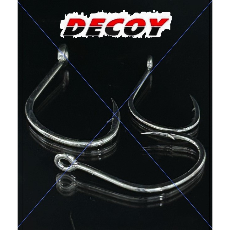A-ACC Decoy JS-03 Type R ตะขอมีห่วง สำหรับเหยื่อปลอม คมจัด แข็งแรง ของแท้ญี่ปุ่น