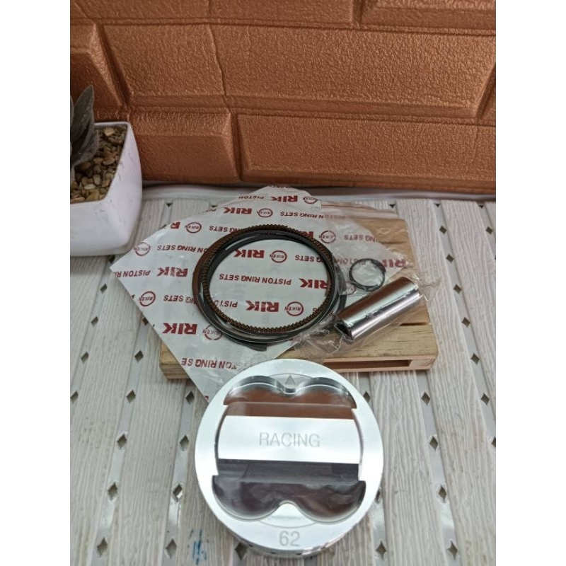 ลูกสูบ pcx 160  62,63 CNC สลัก14  ใส่หลีด Pcx160 ginrno Cik160 ตระกูล 4วาล์วสลัก14  ใส่ได้ปาดหลบวาล์