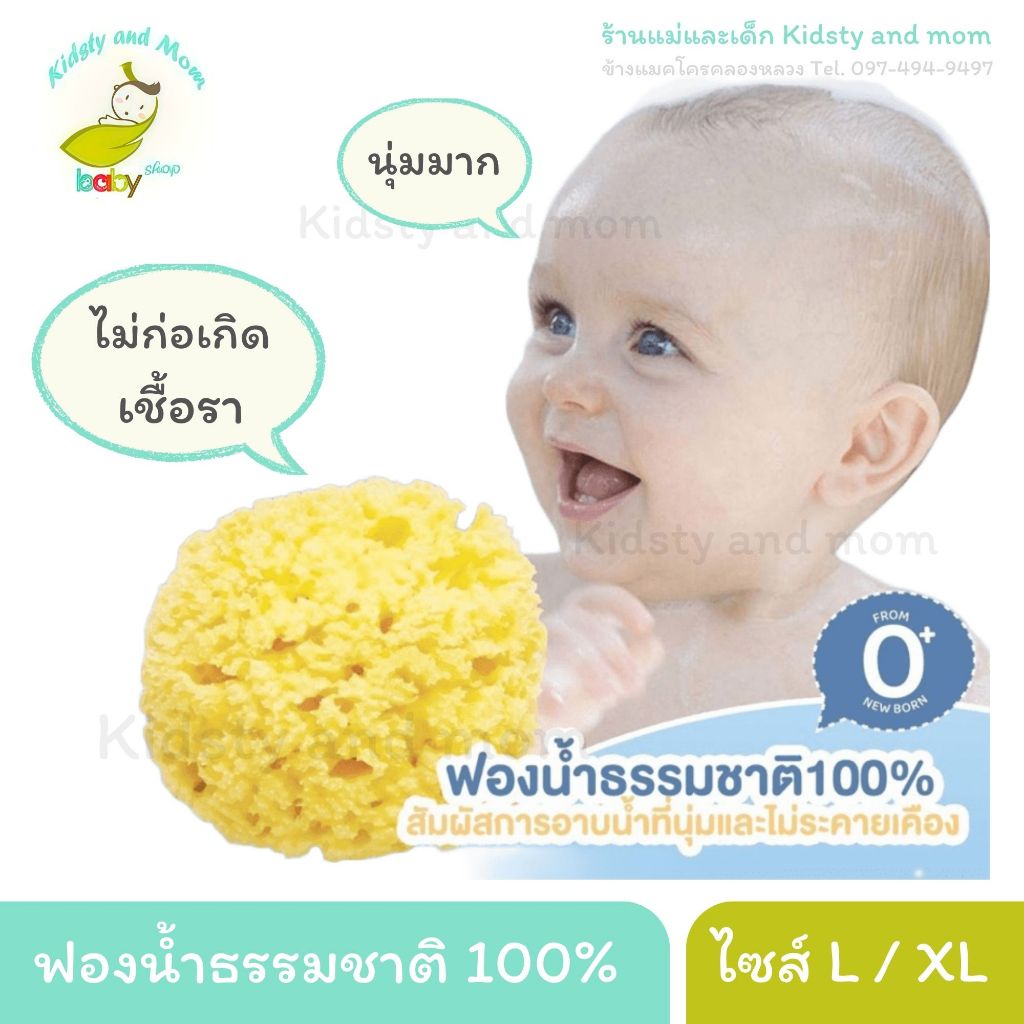 สำหรับผู้ต้องการถนอมผิว ฟองน้ำธรรมชาติ 100% *ไม่ฟอกขาว* ไม่ก่อเกิดเชื้อรา นำเข้าจากทะเลเมดิเตอเรเนียน *ราคาพิเศษ*