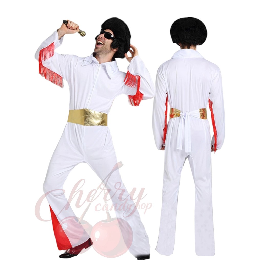 DD001 ชุดเอลวิส และวิก Elvis Presley (Tribute artist) 🚚ด่วนมีส่งGrabค่า
