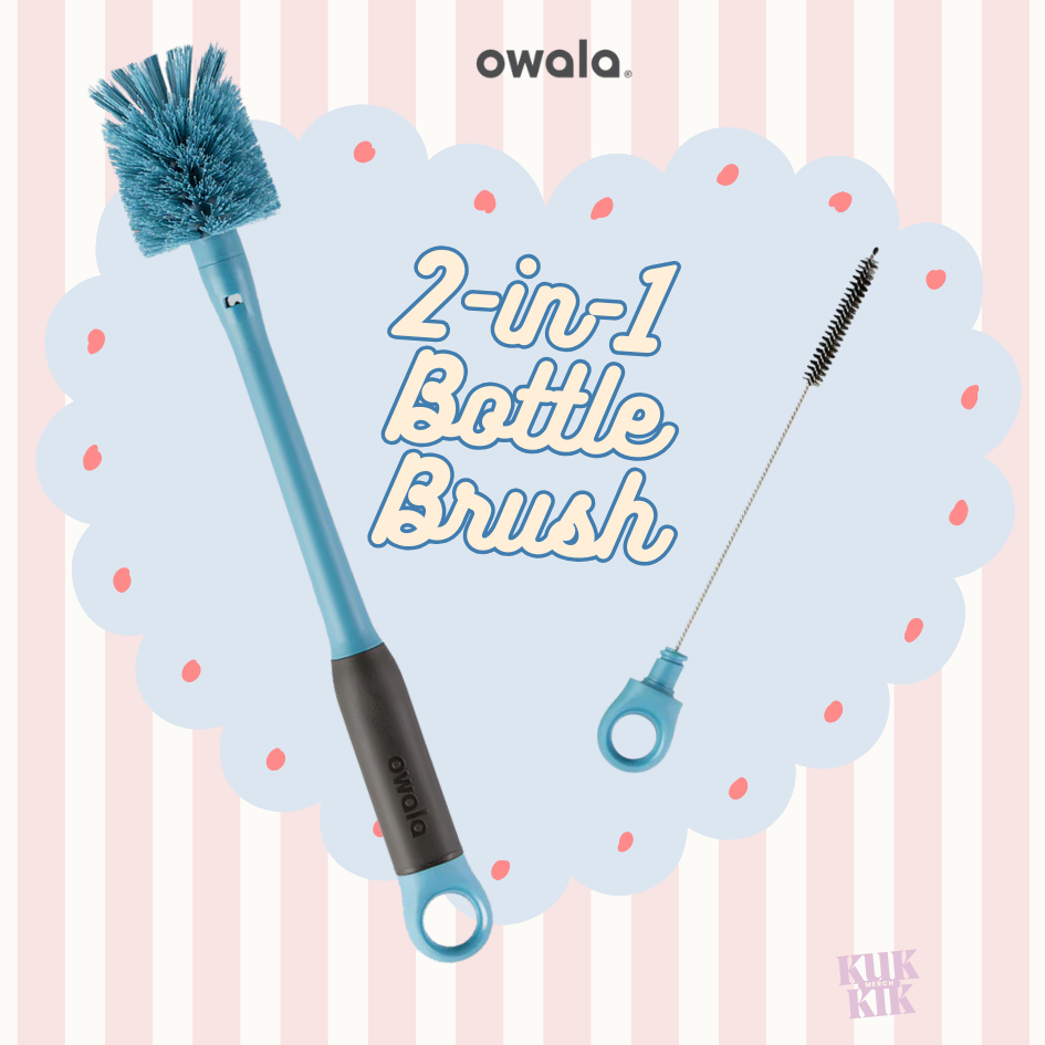 Owala 2-in-1 water bottle brush