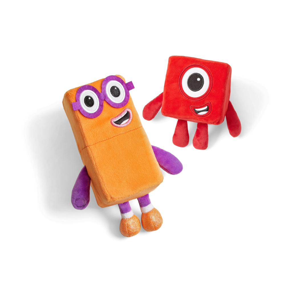 Hand2Mind دمى Numberblocks واحد واثنان (18+ شهراً) — صورة 2