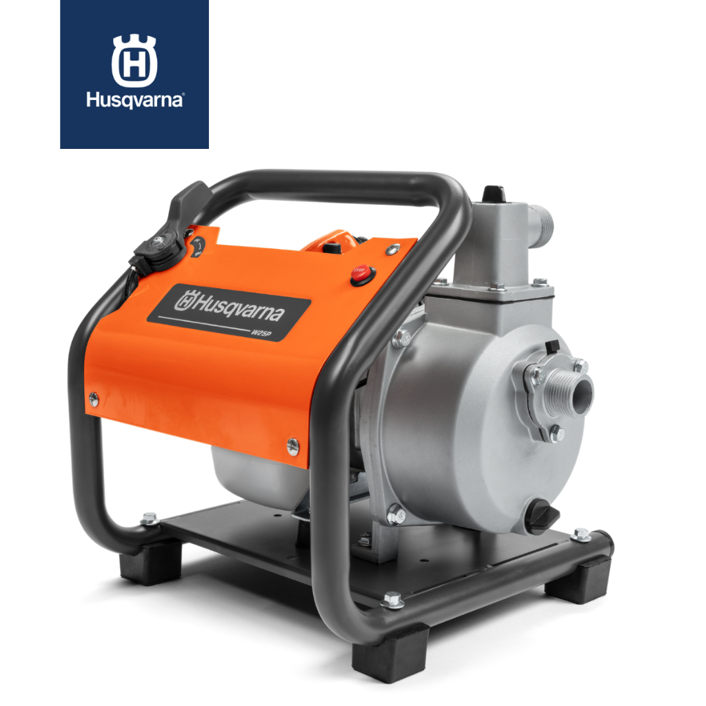 Husqvarna เครื่องสูบน้ำ รุ่น W25P 1 นิ้ว เครื่องยนต์ 4 จังหวะ