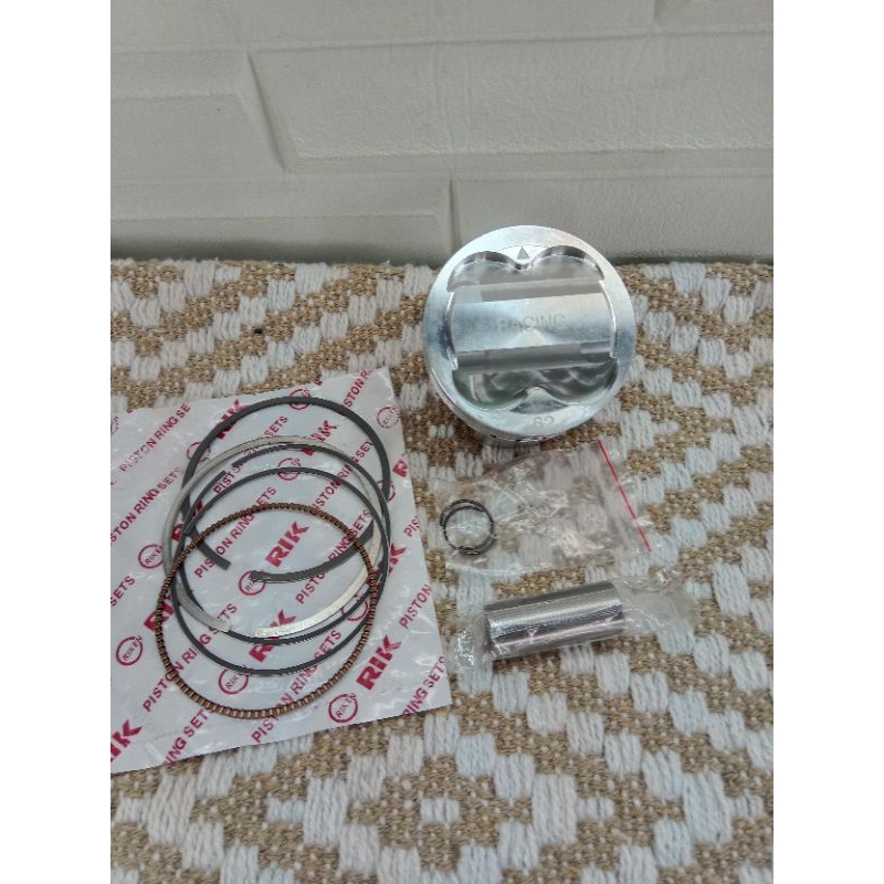 ลูกสูบ pcx 160  62,63 CNC สลัก14  ใส่หลีด Pcx160 ginrno Cik160 ตระกูล 4วาล์วสลัก14  ใส่ได้ปาดหลบวาล์