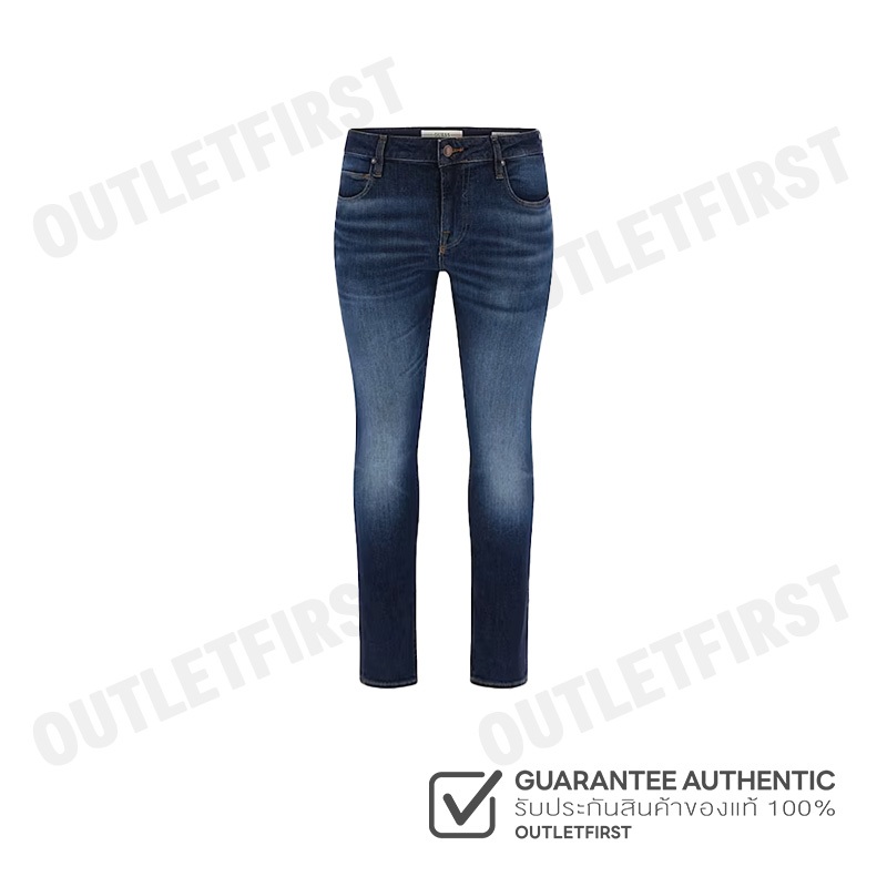 GUESS รุ่น CHRIS SKINNY DENIM PANT MEN CODE: M2YA27D4Q41 2CRD กางเกงยีนส์ขายาว กางเกงยีนส์ผู้ชาย กาง