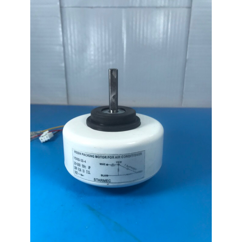 ST0205 LG EAU62145701 # CA-B20 มอเตอร์คอยล์เย็น LG อะหลั่ยทดแทน # YDKS-30-4 30W AC 220V.(ใช้กันได้หลายรุ่นตามที่ระบุไว้)