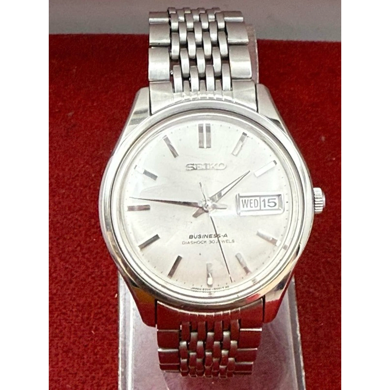 SEIKO BUSINESS-A 30 Jewels Automatic ตัวเรือนสแตนเลส นาฬิกาผู้ชาย มือสองของแท้