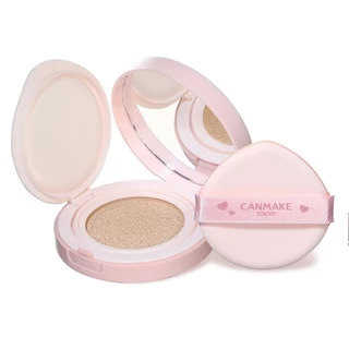 CANMAKE Fit Glow Cushion คุชชั่นผิวโมจิ เนื้อบางเบา เผยผิวสวย SPF50+ PA+++
