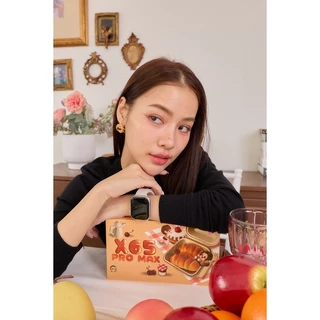 X65 PRO MAX รุ่นครัวซองต์ หน้าจอ AMOLED ใหม่ล่าสุด 2025 แถมสายถัก+สายลายจุด+เคส+ฟิล์ม