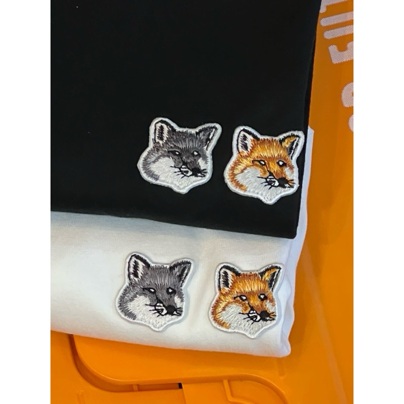 Maison Kitsune’เสื้อยืดดับเบิ้ลฟ็อกเฮด - รูปที่ 2