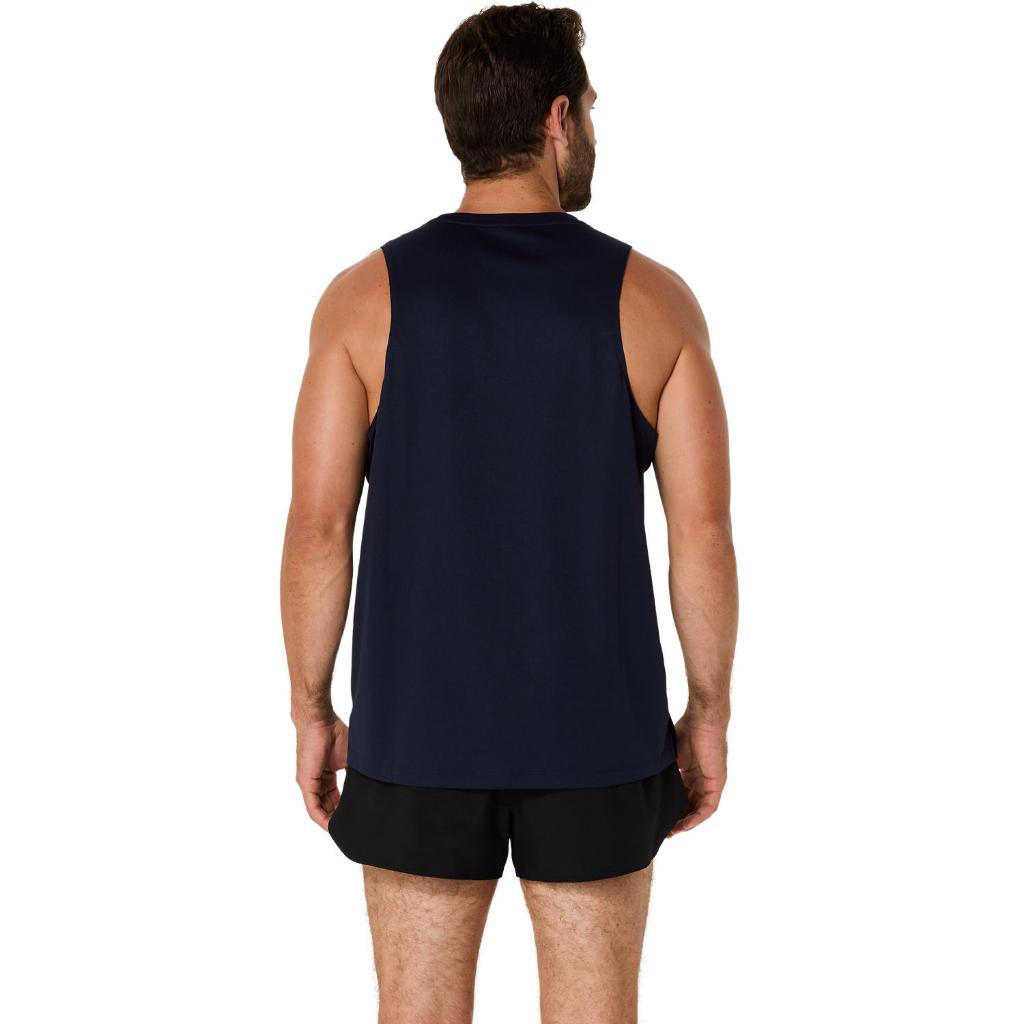 ASICS : 2011D240.400 ASICS SILVER SINGLET MEN RUNNING รูปที่ 2