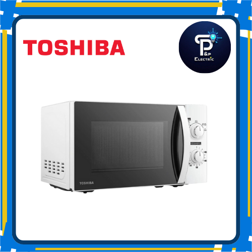ไมโครเวฟ (700 วัตต์, 20 ลิตร, สีขาว) TOSHIBA รุ่น MWP-MM20P(WH)