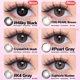 【 ซื้อ 1 แถม 3 เพียง 79฿】【ซื้อ2ชิ้น ลด10% 】𝐔𝐘𝐀𝐀𝐈 𝐱 𝐅𝐑𝐄𝐒𝐇𝐋𝐀𝐃𝐘 คอนแทคเลนส์สายตาสั้น สีธรรมชาติ มีค่าสายตา พร้อมส่งในไทย