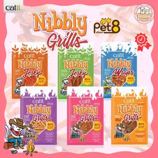 Catit (แคทอิท) Nibbly Treats ขนมแมว ไก่เส้น (ผลิตจากเนื้อไก่แท้) 30g.