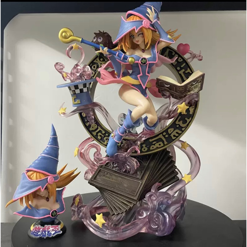 🔥Hot🔥balck magicial girl แบลคเมจิก Yugioh Model ยูกิ Muto yugi Game มี2 หัวให้เปลี่ยน