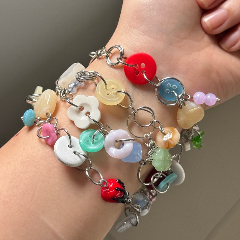 headtomatoes- bracelet v.1 | กำไลข้อมือ  v ราคา ถูกที่สุด ดีลบีเคเค แกลเลอรีภาพที่ 5