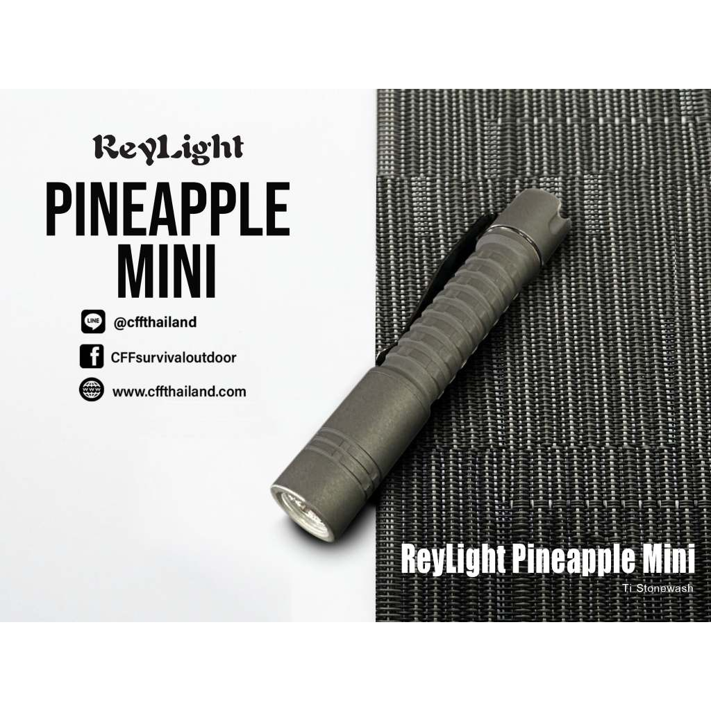 ReyLight Pineapple Mini Ti Stonewash