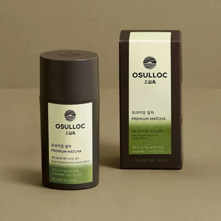 ของแท้จากประเทศเกาหลี 🇰🇷 Osulloc ผงมัทฉะพรีเมี่ยม 40g / ชาเขียวผงออร์แกนิคจากเกาะเจจู