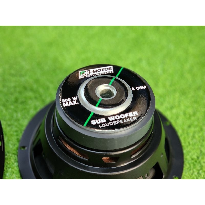 ดอกซับ8นิ้ว DK MOTOR **แท้** 4ohm. 300w LW ลําโพงซับวูฟเฟอร์ 8 นิ้ว 4Ω 300watts ดอก 8 นิ้ว (ราคา1ดอก)ซับ dk 8